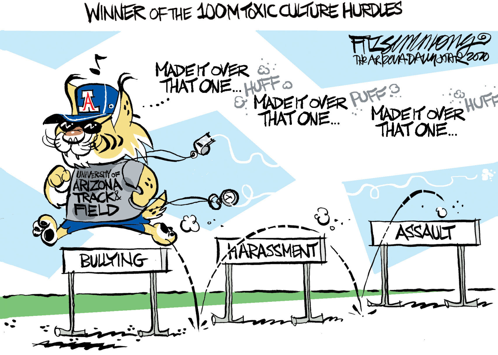 Daily Fitz Cartoon: Track